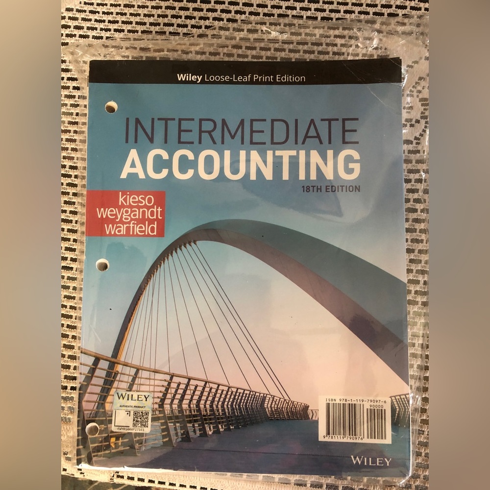 Intermediate Accounting 18th edition